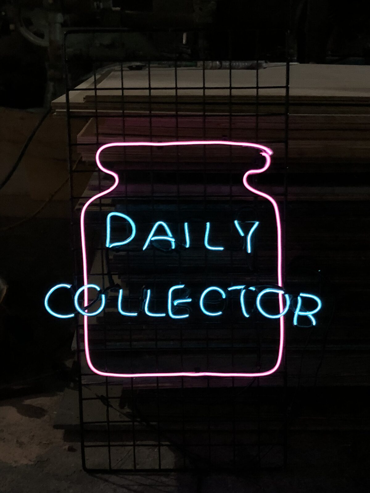 Daily Collector production photograph